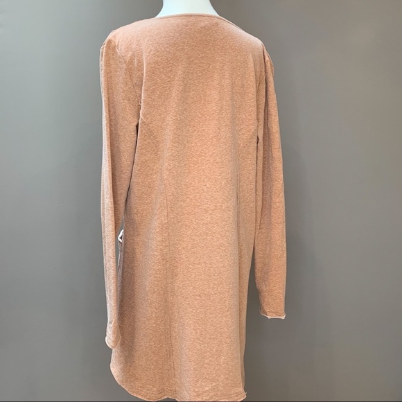 SUNDANCE heathered cross front tunic, S. - Picture 8 of 8